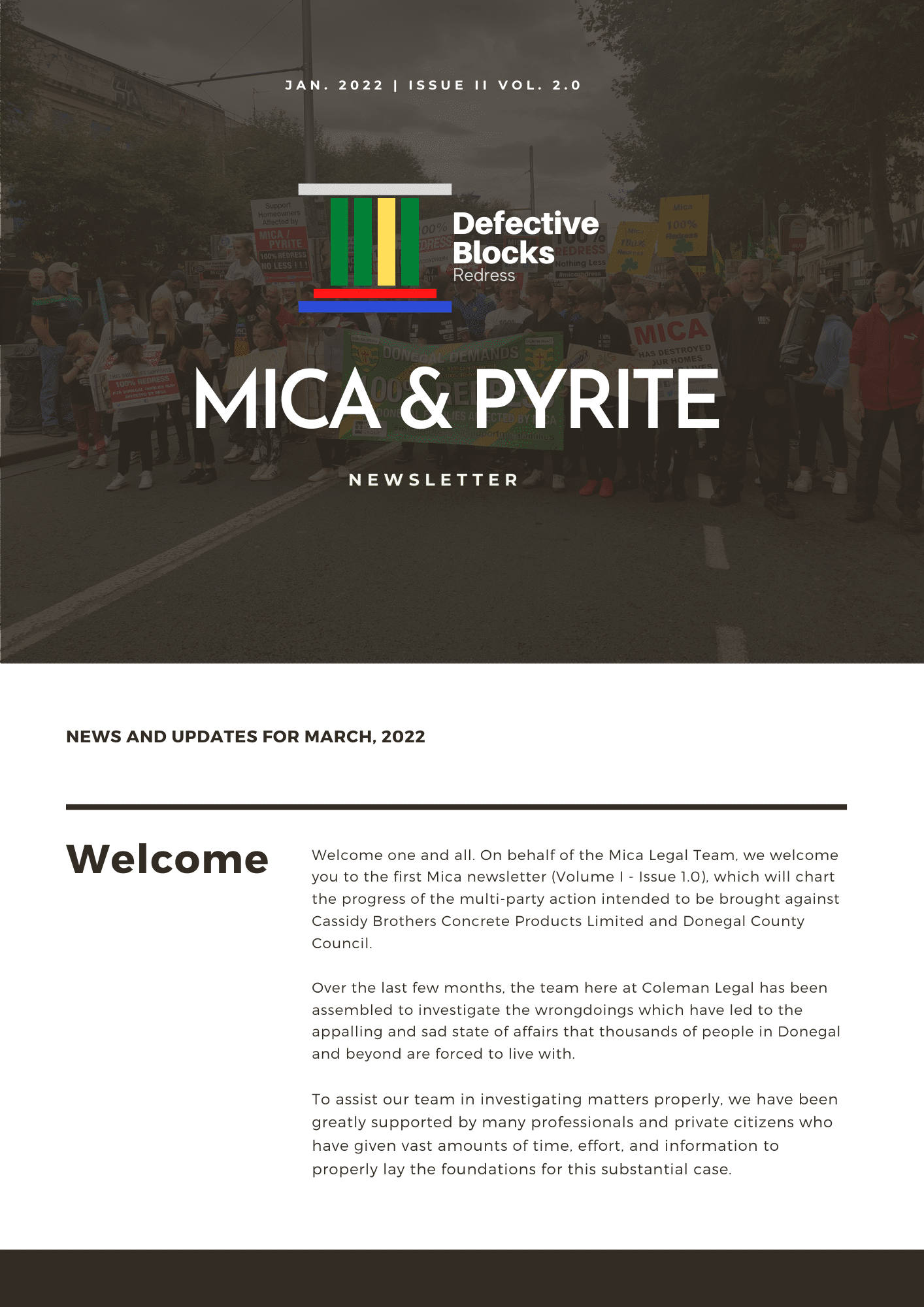 MICA Newsletter - Volume II - Issue 2.0